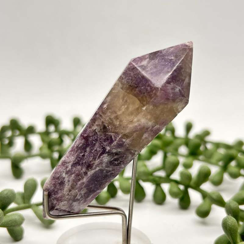 Mini Double Terminated Lepidolite Wand