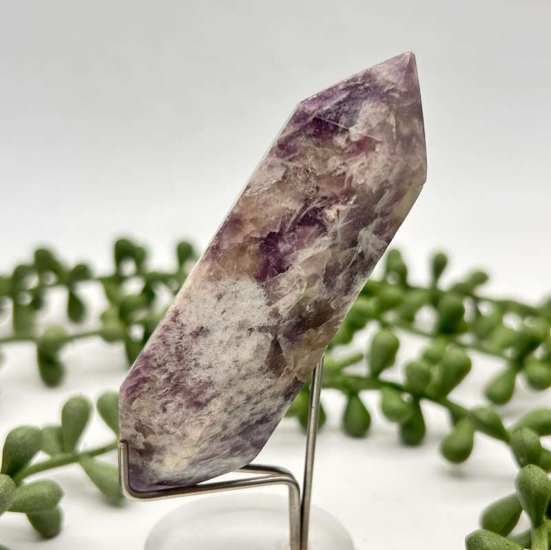 Mini Double Terminated Lepidolite Wand