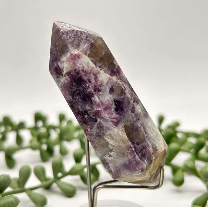 Mini Double Terminated Lepidolite Wand