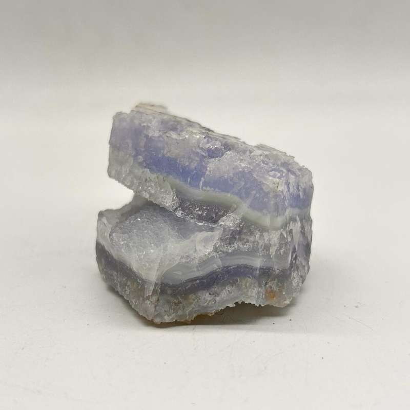 Natural Etched Blue Chalcedony (Blue Lace Agate) from Malawi