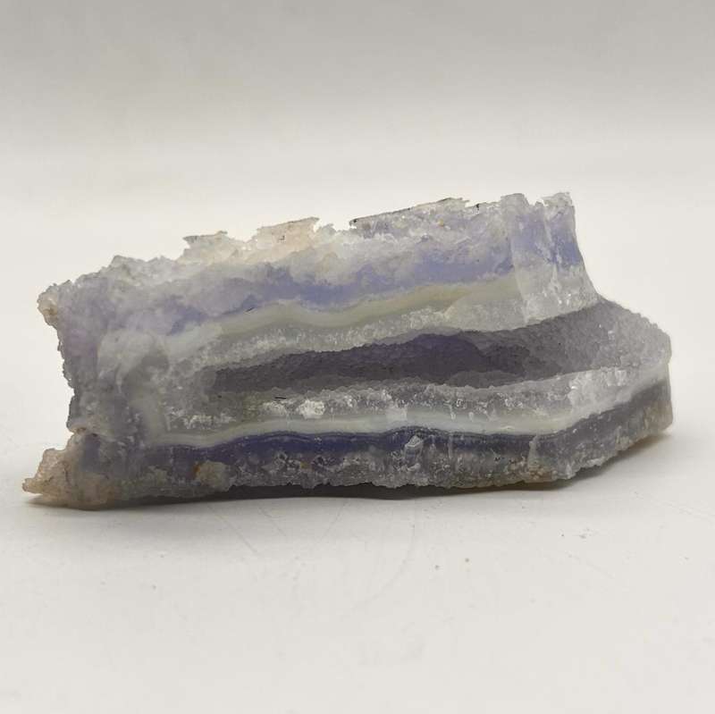 Natural Etched Blue Chalcedony (Blue Lace Agate) from Malawi