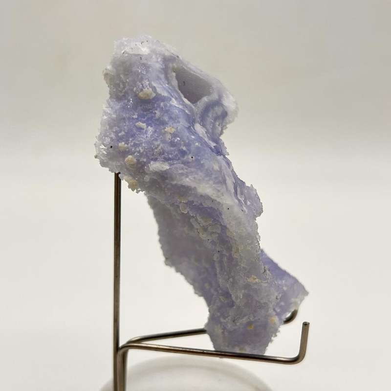Natural Etched Blue Chalcedony (Blue Lace Agate) from Malawi