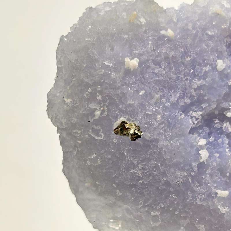Natural Etched Blue Chalcedony (Blue Lace Agate) from Malawi