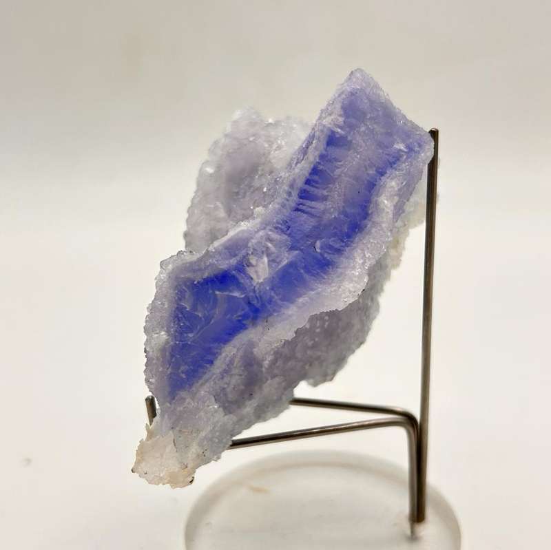 Natural Etched Blue Chalcedony (Blue Lace Agate) from Malawi