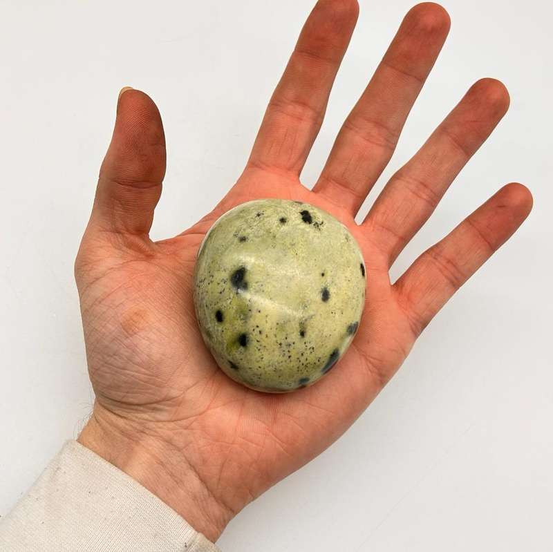 Leopard Stone (Serpentine) Galei from Madagascar