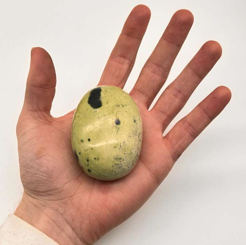 Leopard Stone (Serpentine) Galei from Madagascar