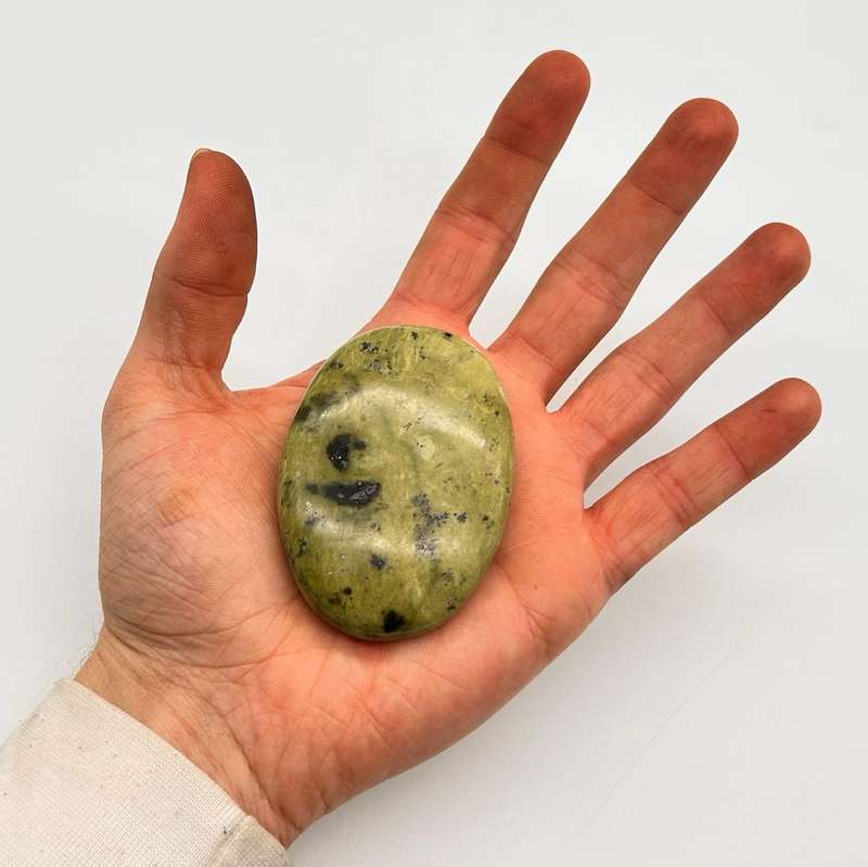 Leopard Stone (Serpentine) Galei from Madagascar