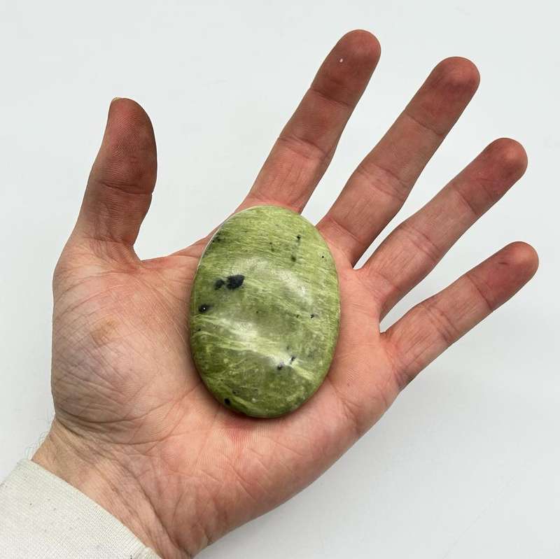 Leopard Stone (Serpentine) Galei from Madagascar