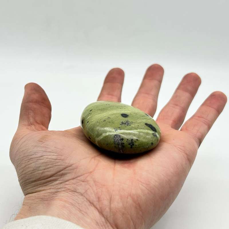 Leopard Stone (Serpentine) Galei from Madagascar