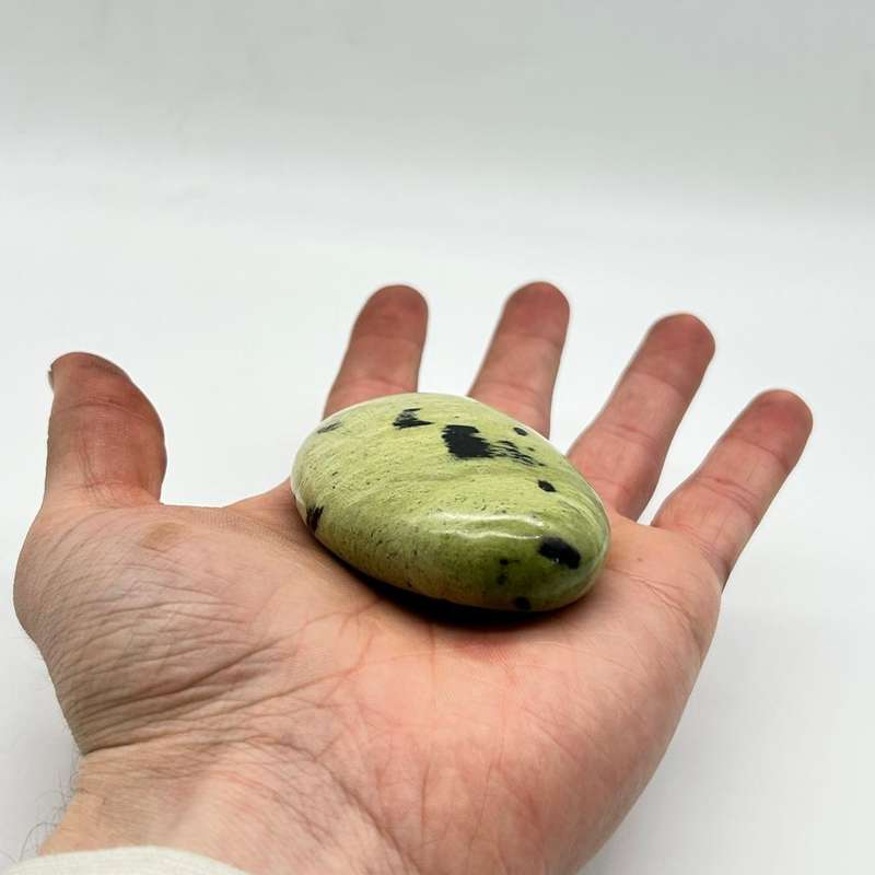 Leopard Stone (Serpentine) Galei from Madagascar