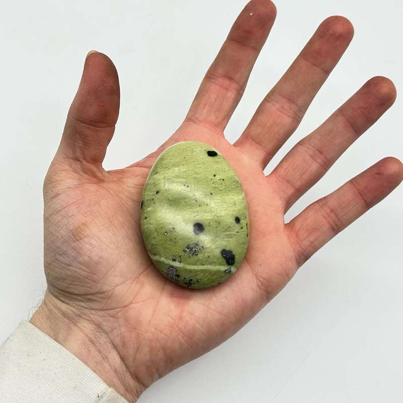 Leopard Stone (Serpentine) Galei from Madagascar