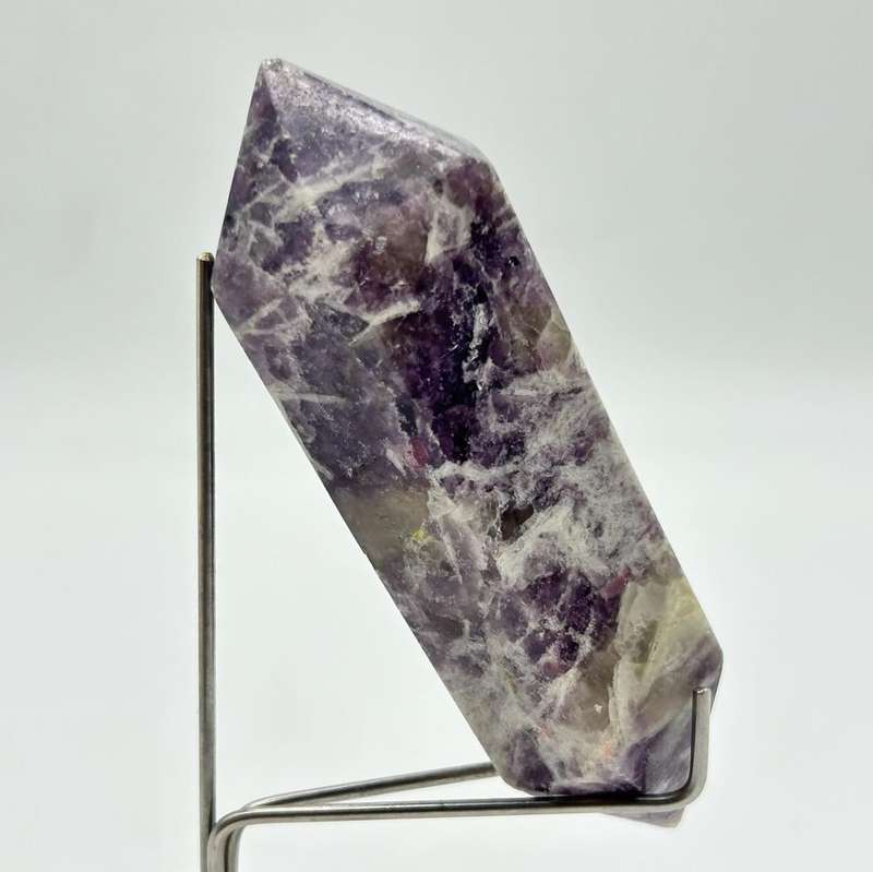 Mini Double Terminated Lepidolite Wand