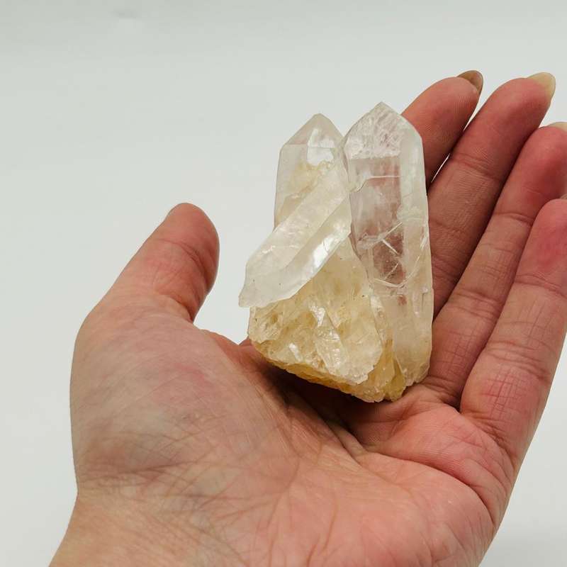 Clear Quartz Crystals Cluster