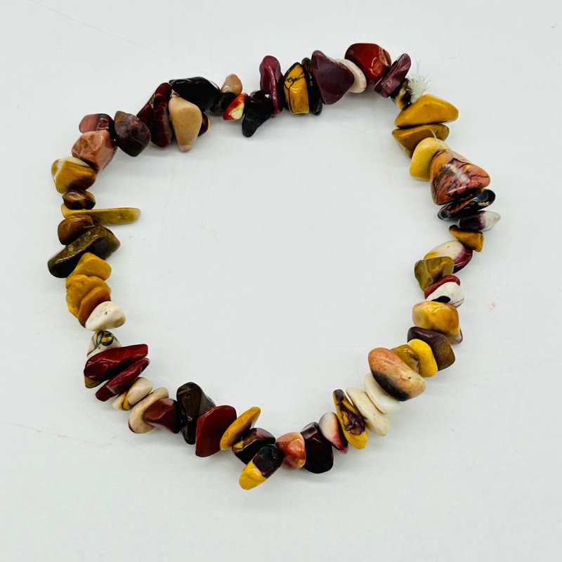 Mookaite Chip Gemstone Bracelet