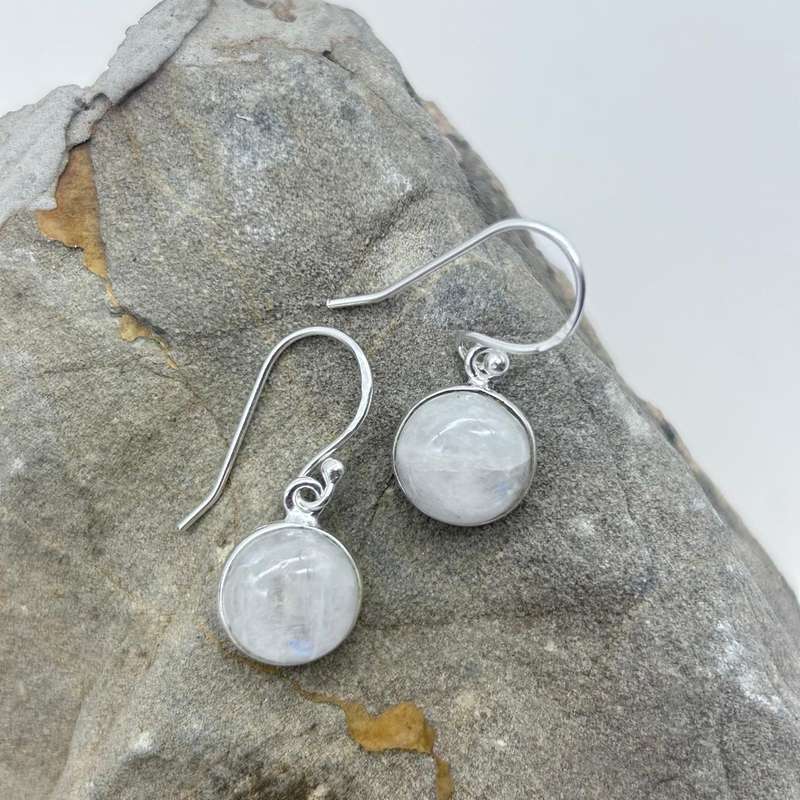 Moonstone Sterling Silver Earrings