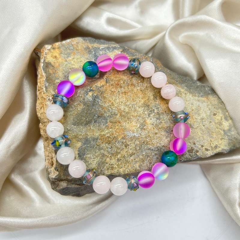 Love Bliss Crystal Gemstone Bracelet
