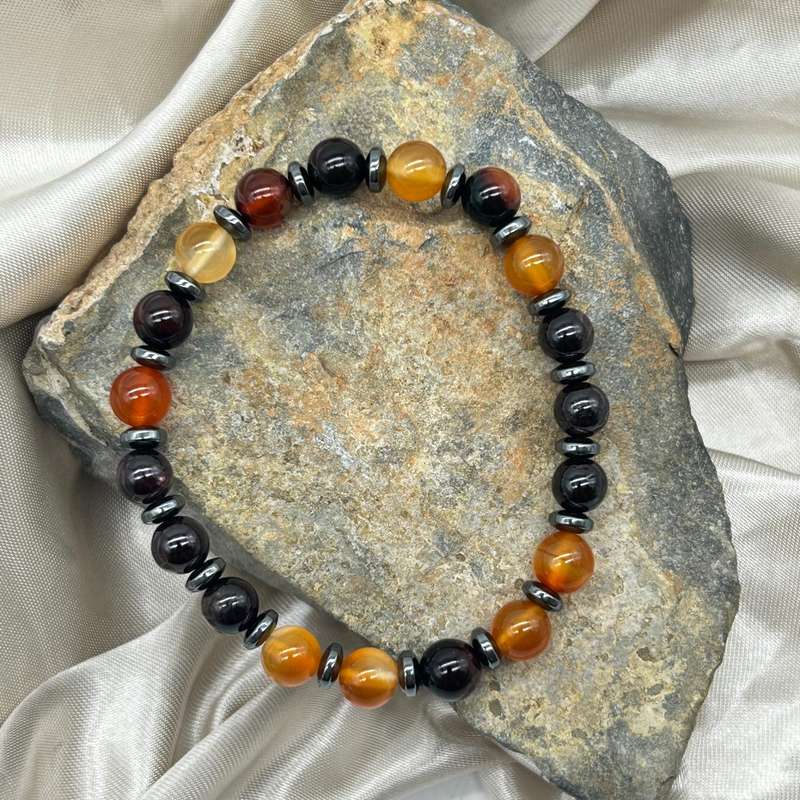 Gemstone bracelet- Attract Abundance To Me