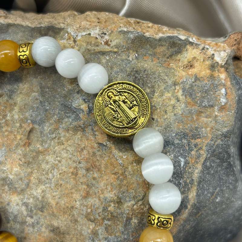 Protection From Backstabbing Gemstone Bracelet
