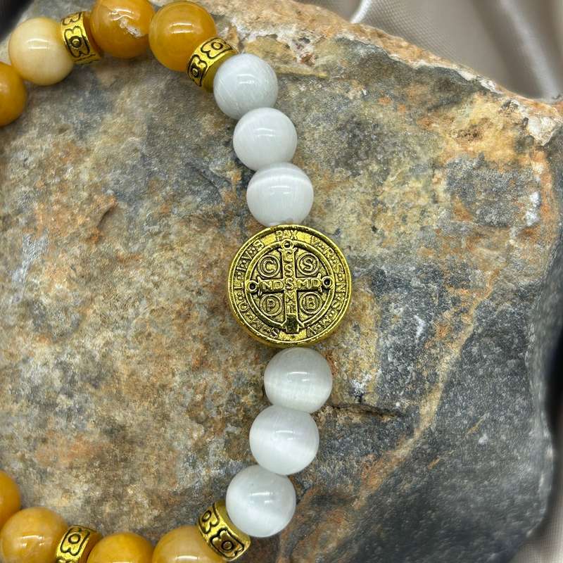 Protection From Backstabbing Gemstone Bracelet