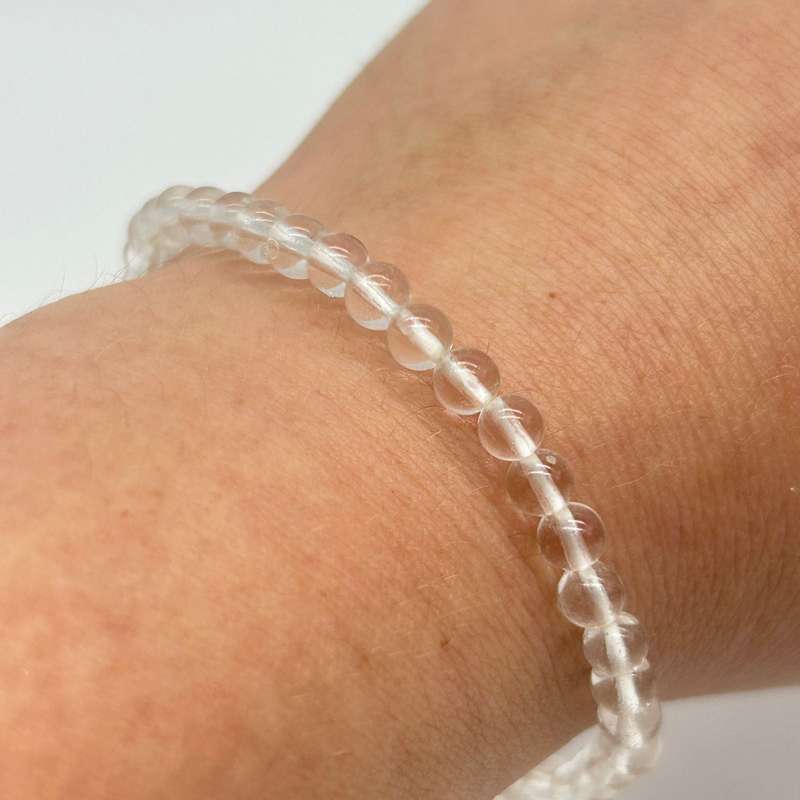 Clear Quartz  Crystal Bracelet