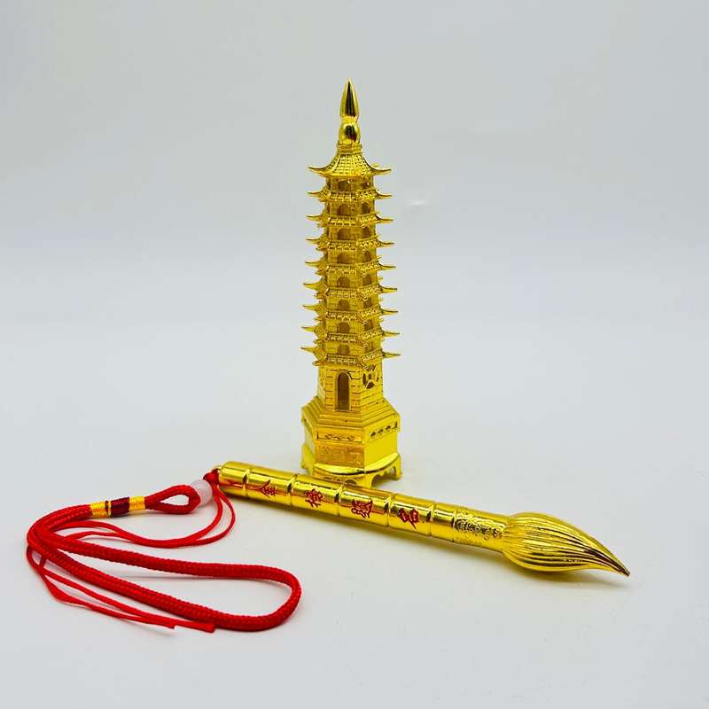 Pagoda With Pen