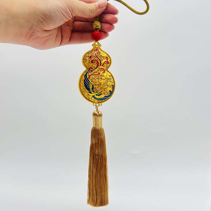 Phoenix and dragon tassle