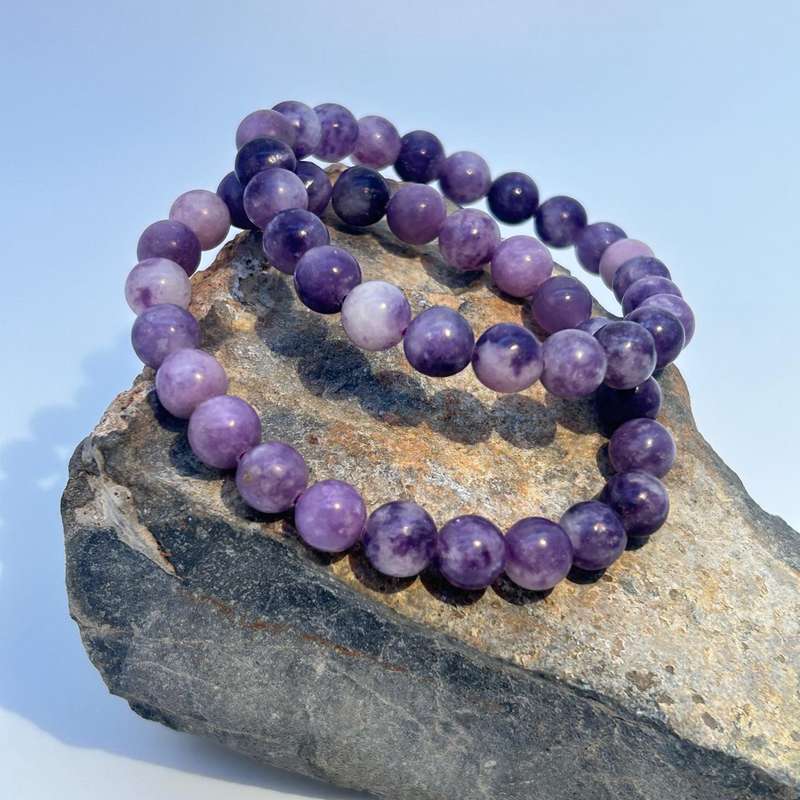 Lepidolite Gemstone Bracelet