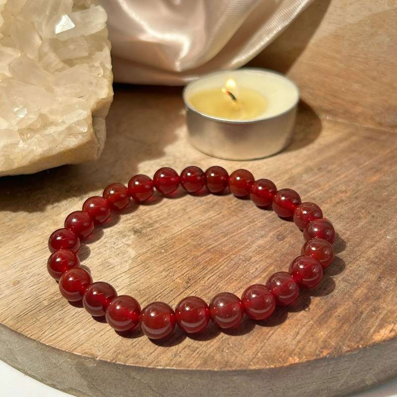 Carnelian Gemstone Bracelet
