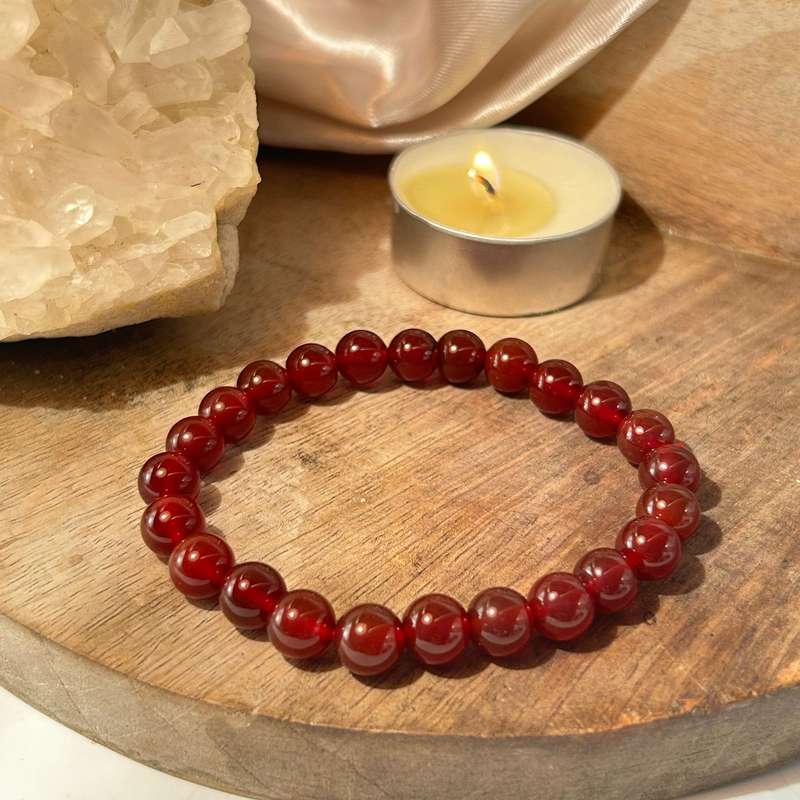 Carnelian Gemstone Bracelet