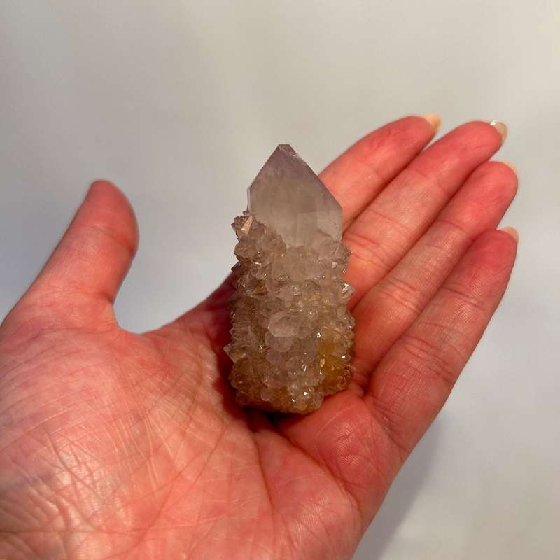 Lavender/ Grey Spirit Quartz