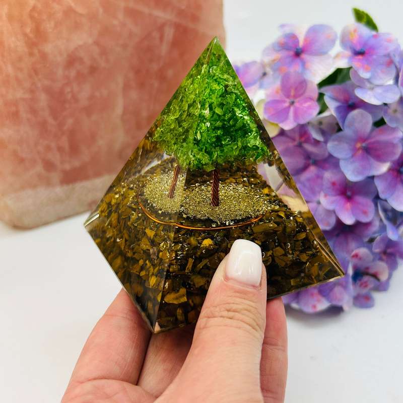 Plant A Seed Orgonite Pyramid