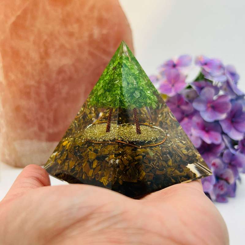 Plant A Seed Orgonite Pyramid