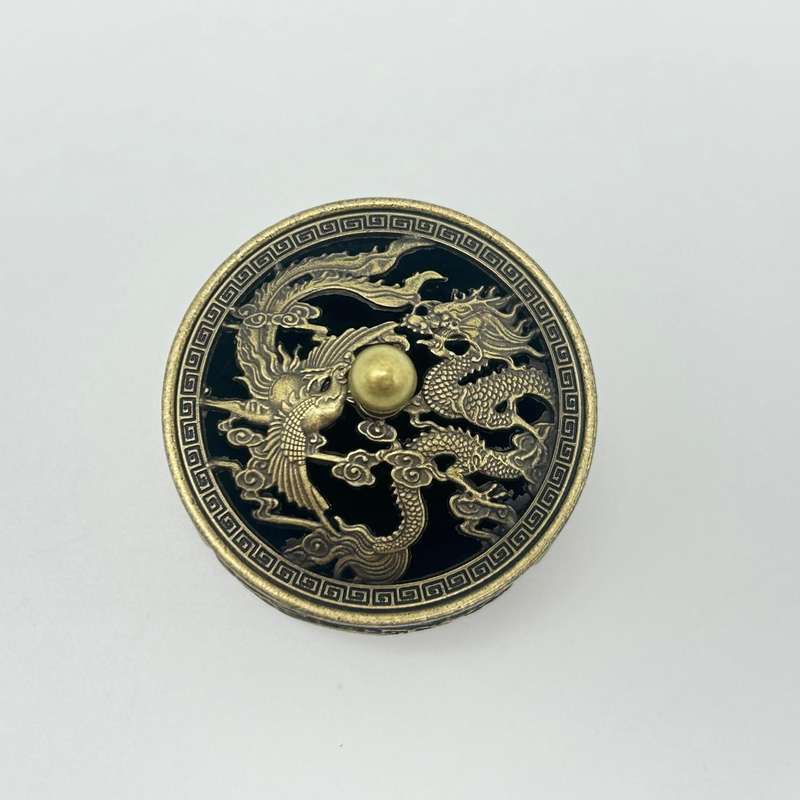 Small Brass Dragon Burner
