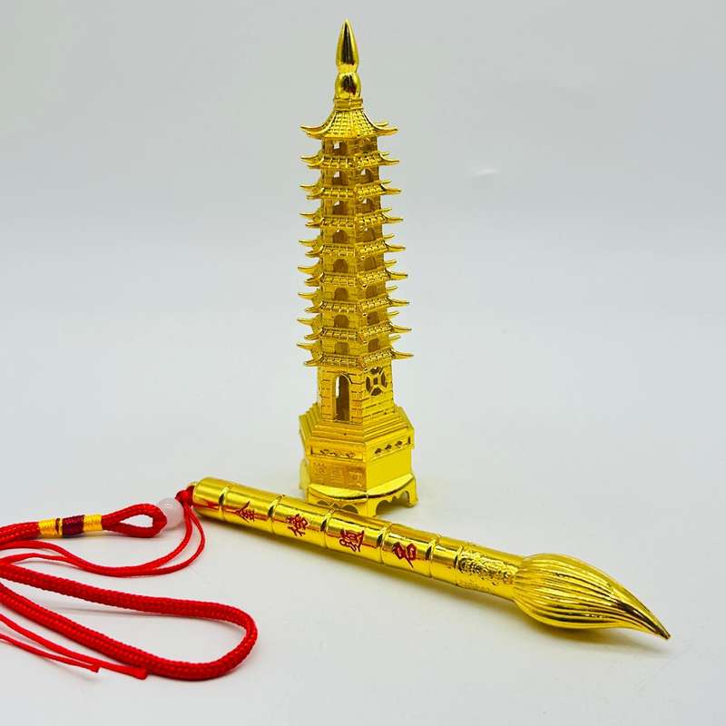 Pagoda With Pen