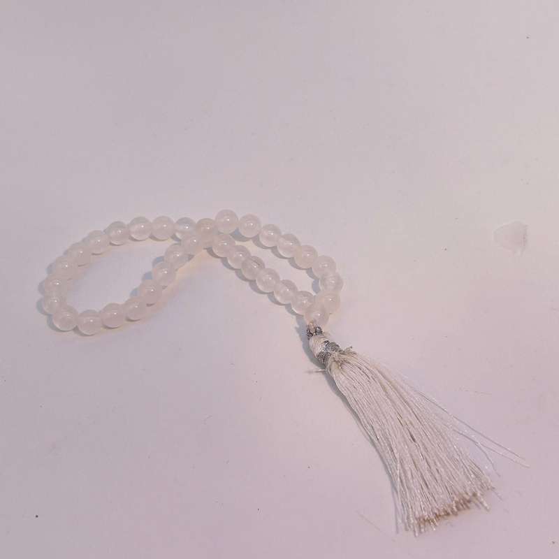 Clear Quartz Crystal Prayer Beads