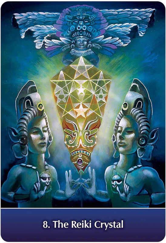 Reiki Divine Healing Oracle Card Deck by Brett Bevell