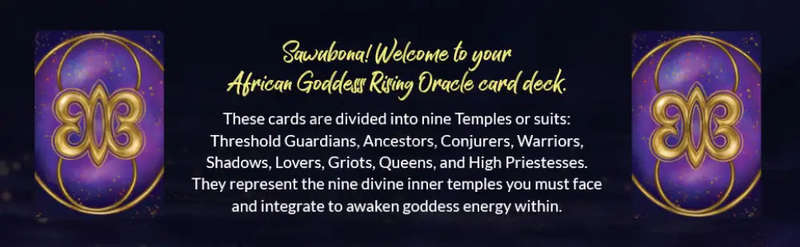 African Goddess Rising Oracle by Abiola Abrams