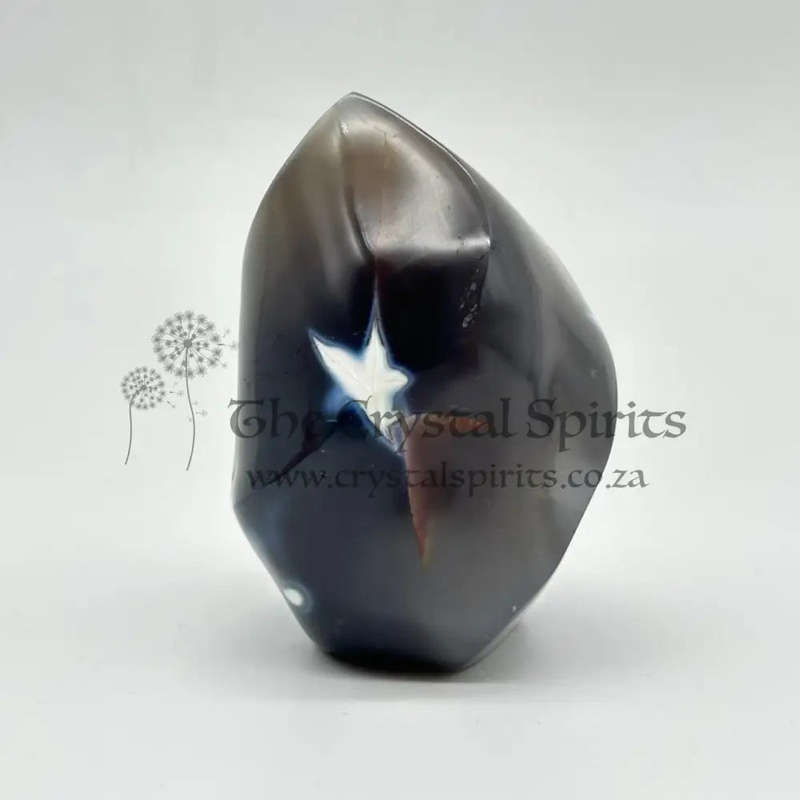 Agate Crystal Flame