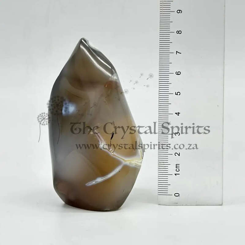 Agate Crystal Flame