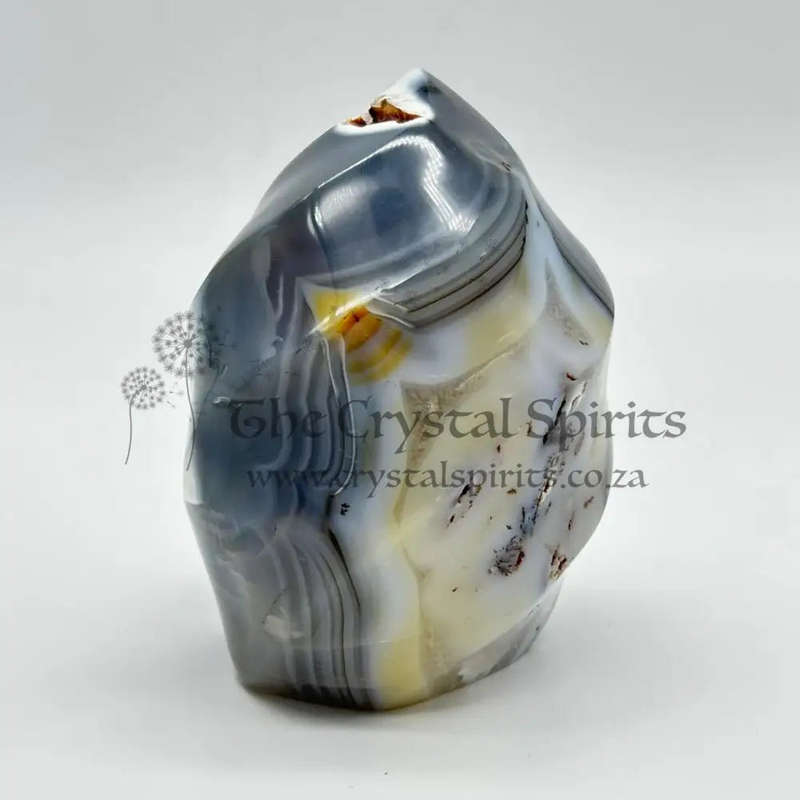 Agate Crystal Flame