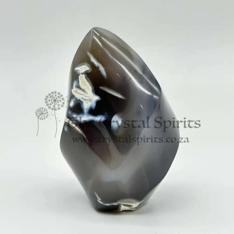 Agate Crystal Flame