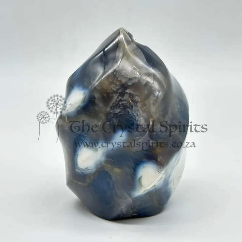 Agate Crystal Flame