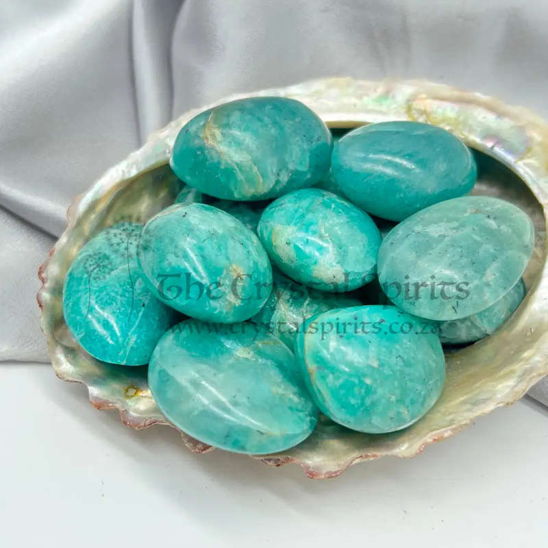 Amazonite Crystal Orbs Large