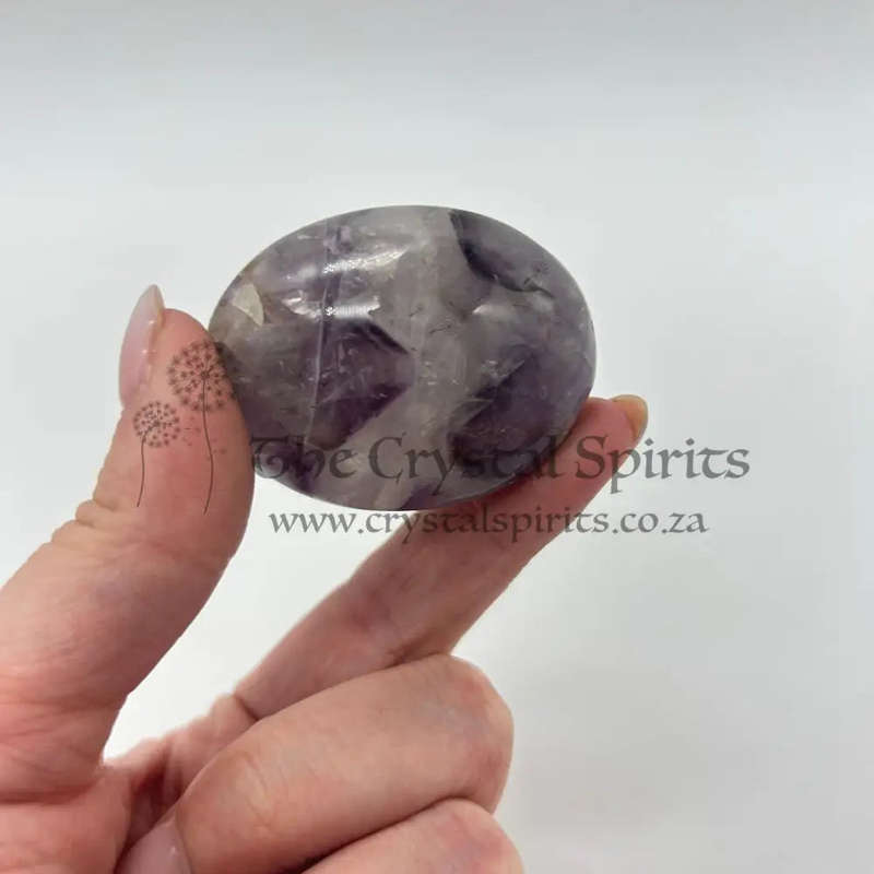 Amethyst Crystal Palm Piece