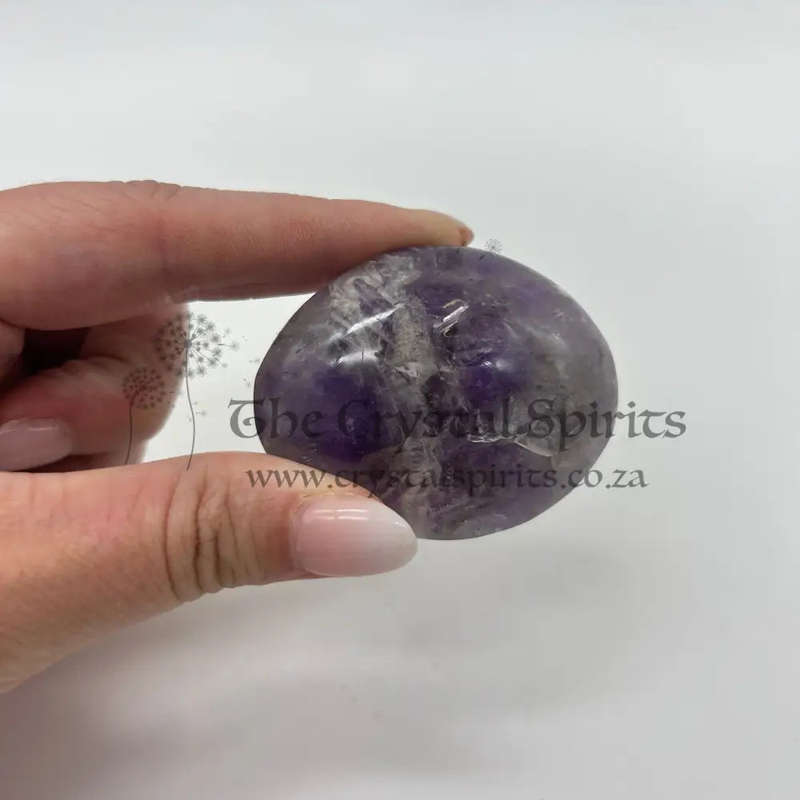 Amethyst Crystal Palm Piece