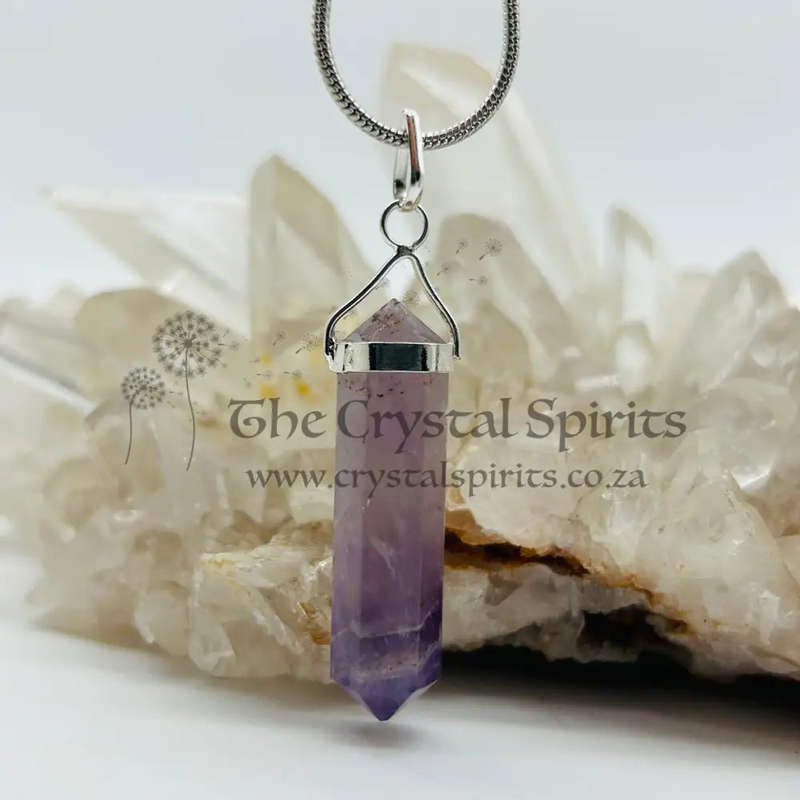 Amethyst Crystal Pendant