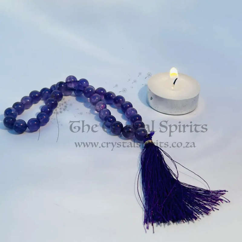 Amethyst Crystal Prayer Beads