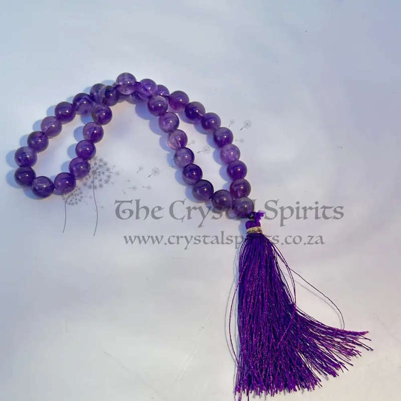 Amethyst Crystal Prayer Beads