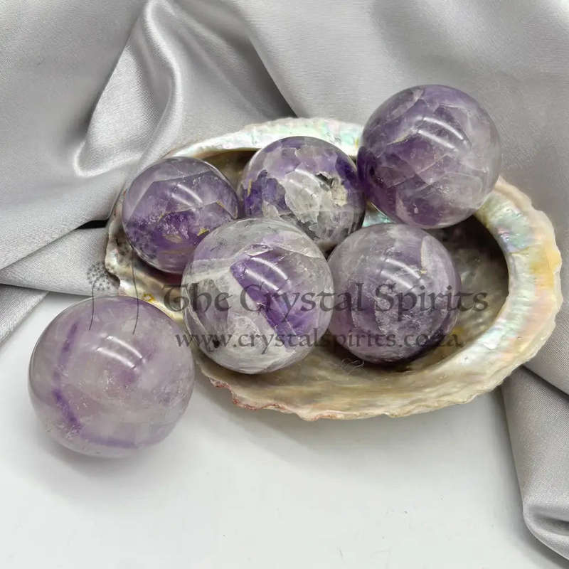 Amethyst Crystal Spheres