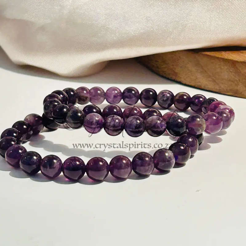 Amethyst Genuine Gemstone Bracelet